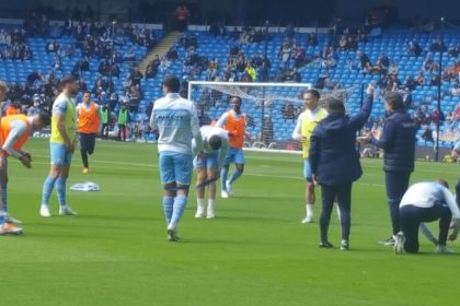 Man City Warm Up/Wikimedia/Ratchet8865