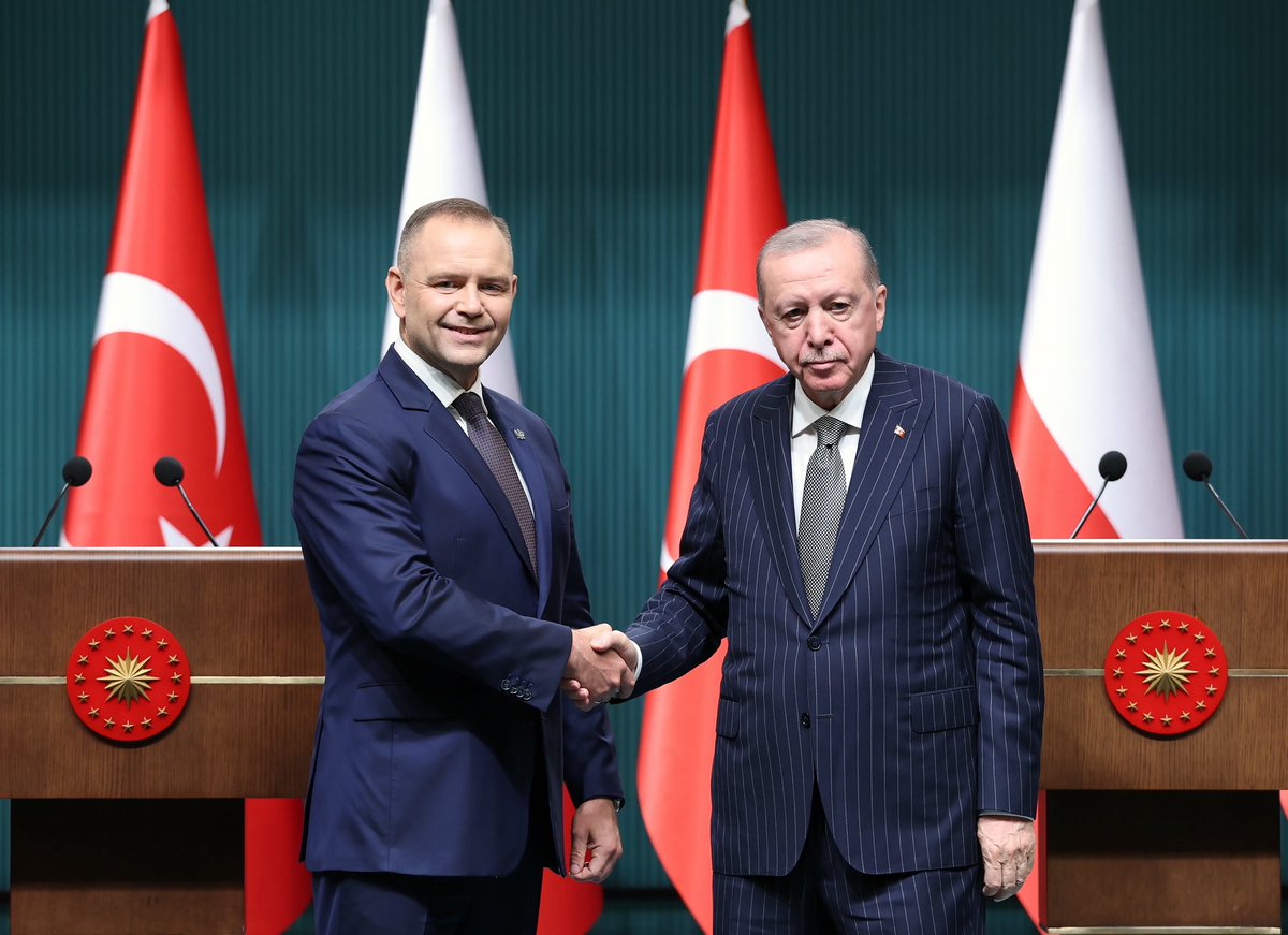 Recep Tayyip Erdogan and Karol Nawrocki/@trpresidency