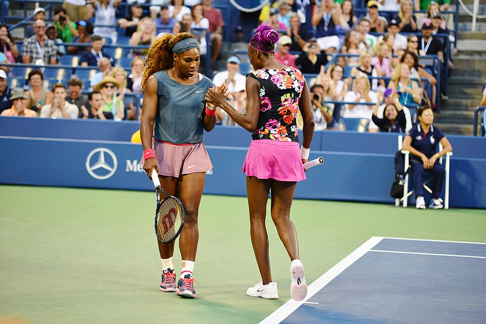 Serena and Venus Williams / Wikimedia Commons / Edwin Martinez