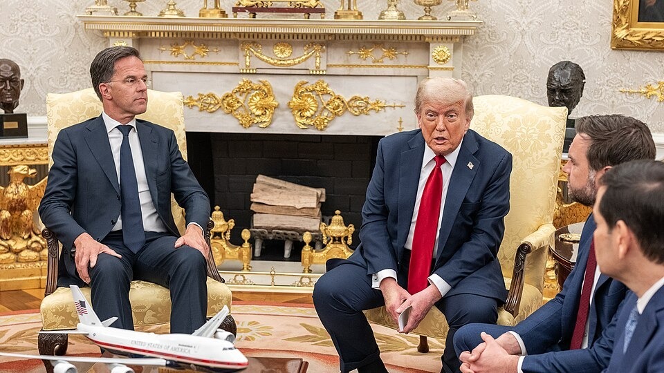 President Donald Trump meets with NATO Secretary Mark Rutte 2025/Wikimedia/The White House
