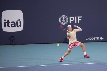 Zizou Bergs at Miami Open Tournament / Wikimedia Commons / Vbrunophotog