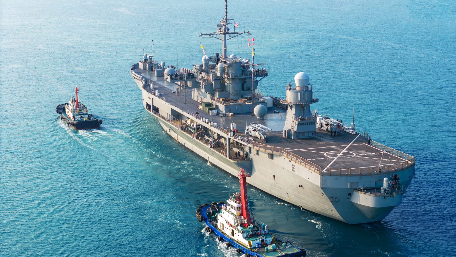 Large Naval Ship/Bluesandisland/Envato