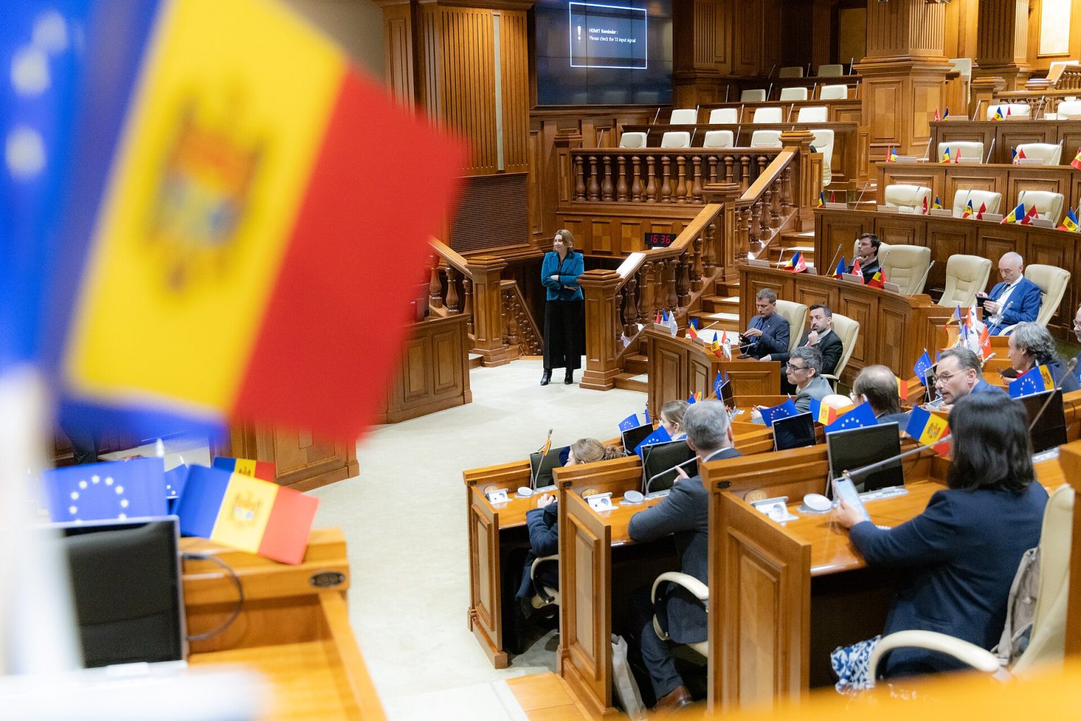 Parliament of Republic of Moldova / Wikimedia Commons / Parlamentul Republicii Moldova