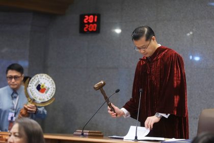 Senate President of the Philippines is Sherwin Gatchalian/Senate of the Philippines