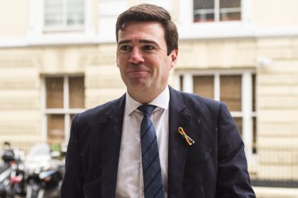 Andy Burnham/Euan Cherry/Shutterstock