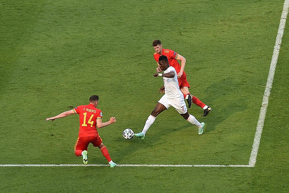 Breel Embolo playing for Switzerland 2021 / Wikimedia Commons / Press Service of the President of the Republic of Azerbaijan