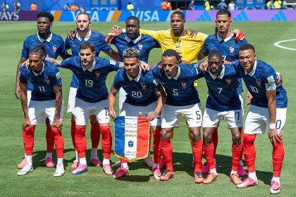 France Starting XI during France v Senegal on 16 June 2026 at the 2026 FIFA World Cup / Wikimedia Commons / Bryan Berlin