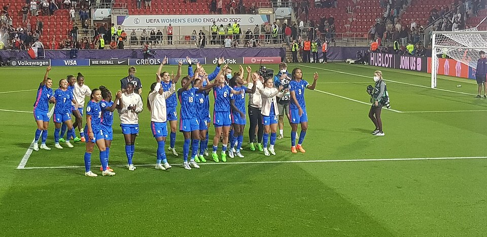 France women's football team 2022 / Wikimedia Commons / Bring back Daz Sampson