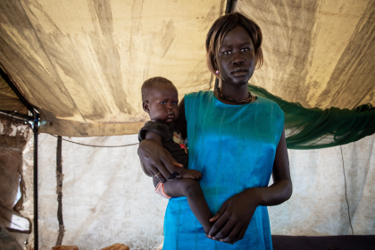 Refugees are seen in South Sudan Juba on 8 July 2016/Richard Juilliart/Shutterstock