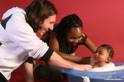 Lionel Messi at the UNICEF charity calendar in Barcelona, Spain, in September 2007 / UNICEF/Joan Monfort