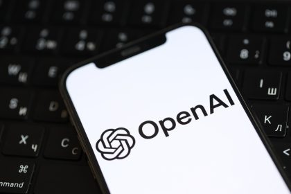 KYIV, UKRAINE - MARCH 17, 2024 OpenAI logo on iPhone display screen and MacBook keyboard. Artificial Intelligence engine / Shutterstock
