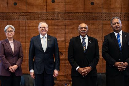 PM Anthony Albanese and Fiji PM Rabuka