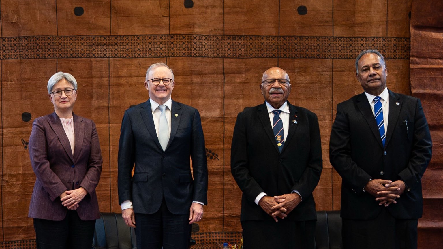 PM Anthony Albanese and Fiji PM Rabuka