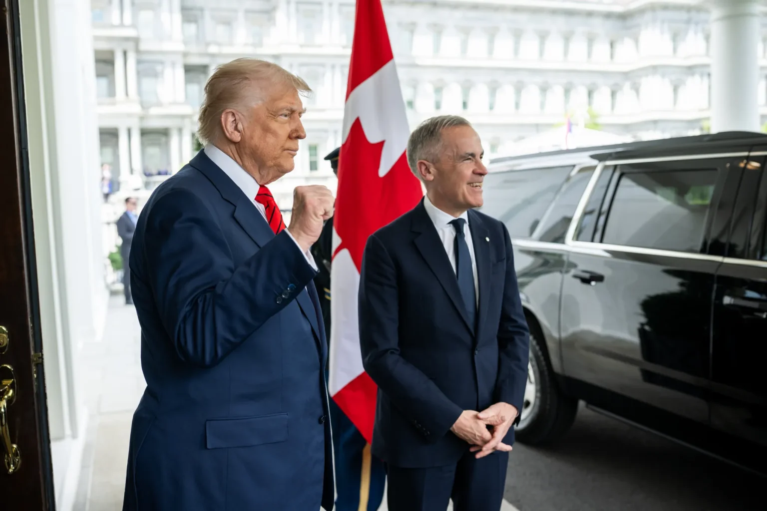 President Trump meets with Canadian Prime Minister Mark Carney / The White House