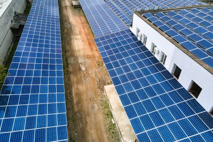 Rooftop solar panels