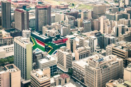 Close up detail of skyscrapers the business district of Johannesburg/MirkoVitali/Envato