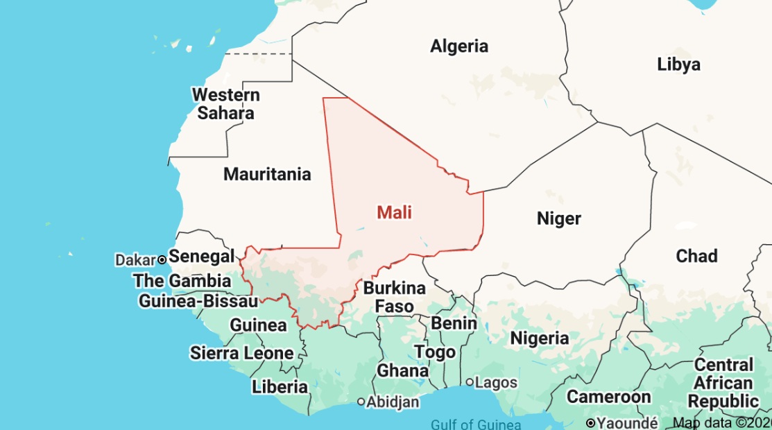 Map Mali