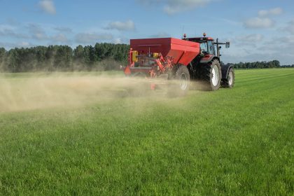 Spreading Fertilizer