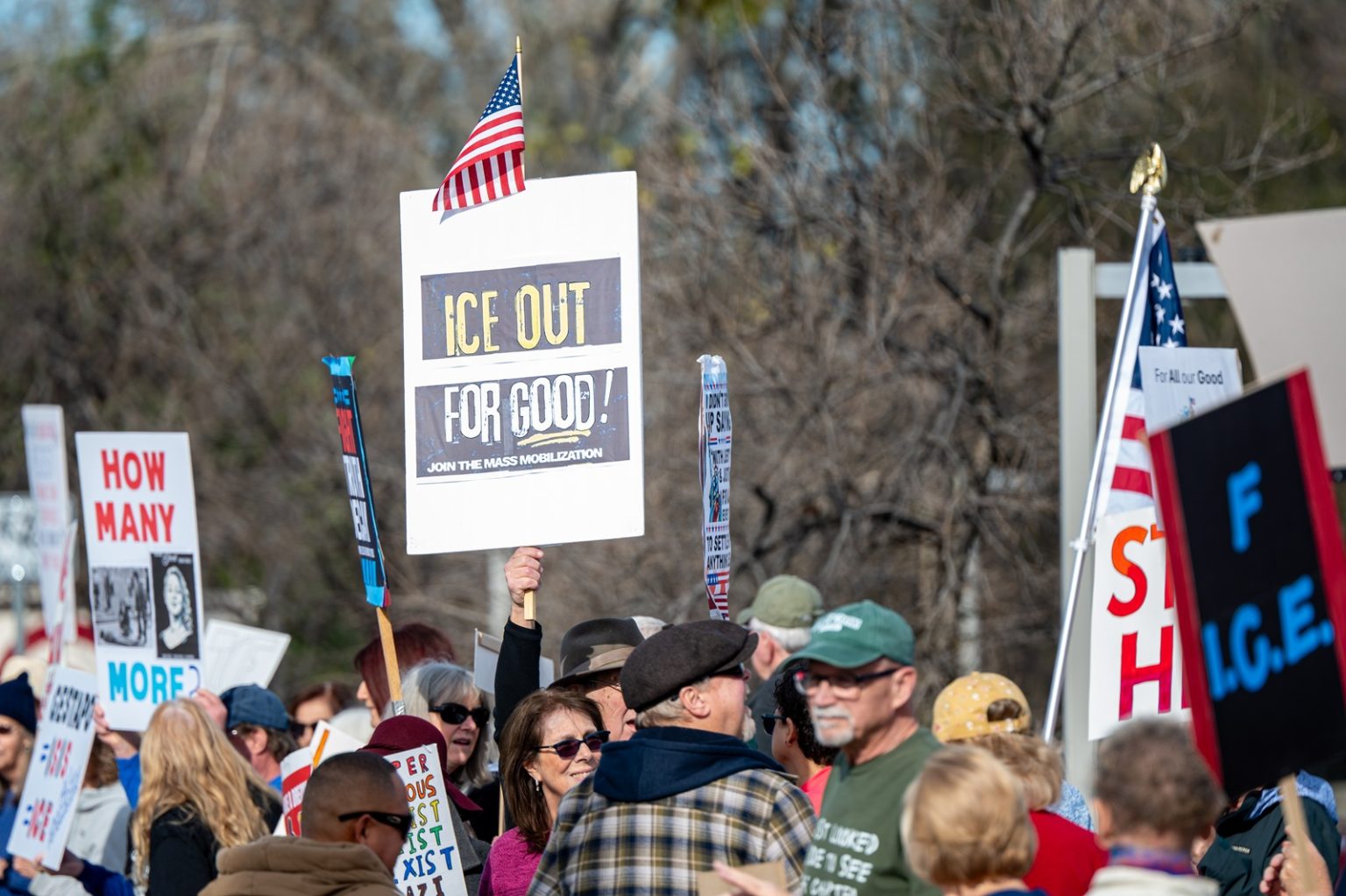 ICE protest