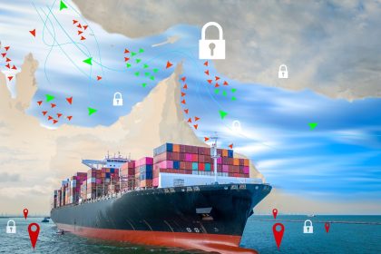 Global trade disruption concept