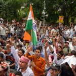 New Delhi, India- June 20 2026: Crowds gather during a Cockroach Janta Party protest, demanding accountability, education reforms, and greater employment opportunities for India's youth/PradeepGaurs/Shutterstock