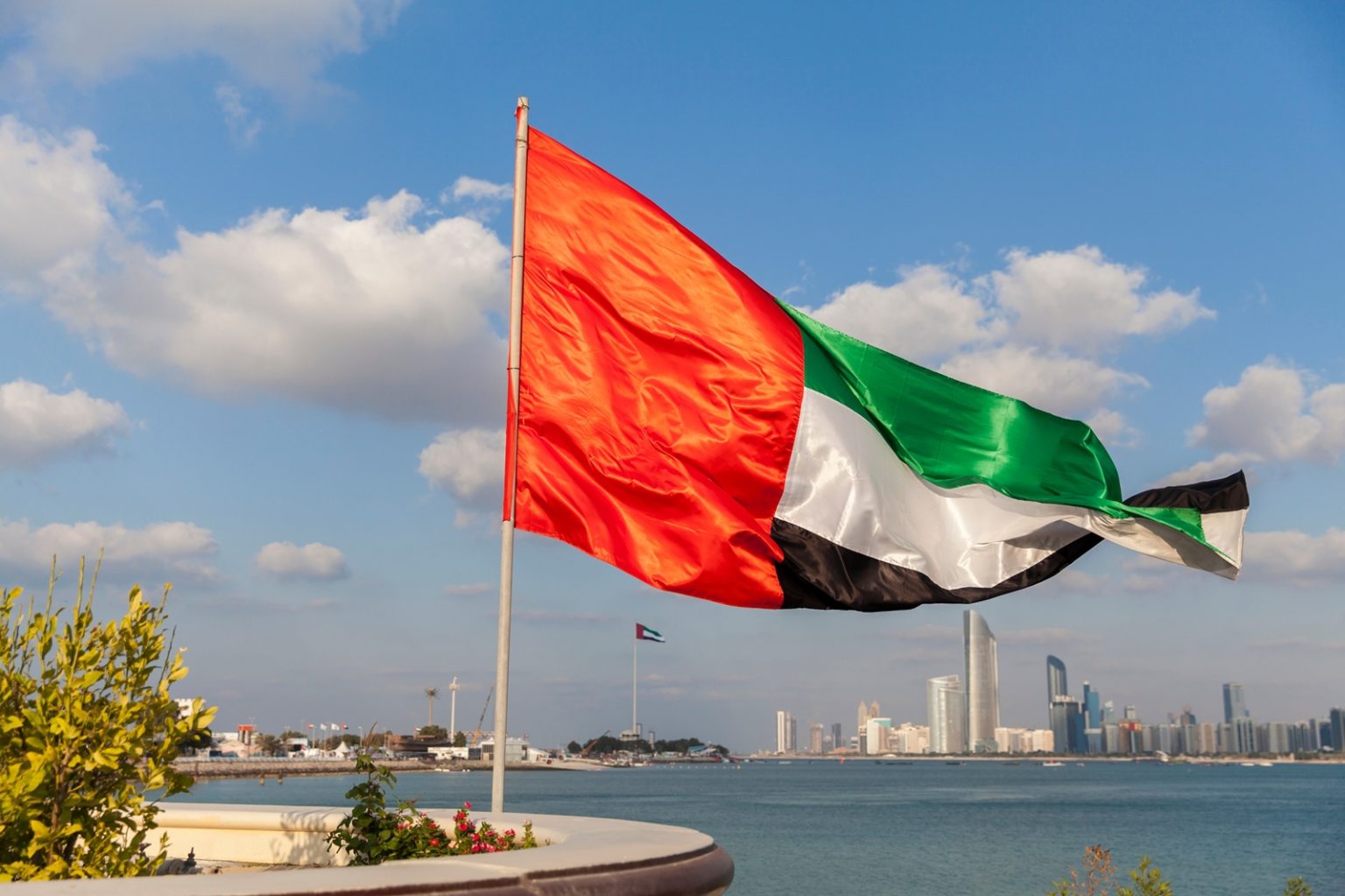 United Arab Emirates Flag